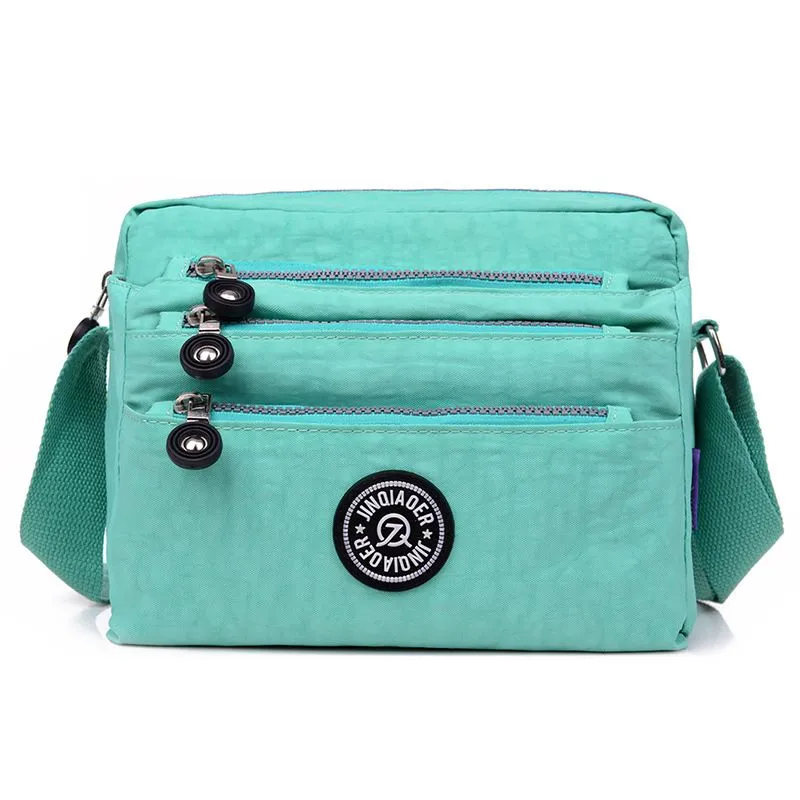 Waterproof Multi-Pocket Casual Crossbody Bag