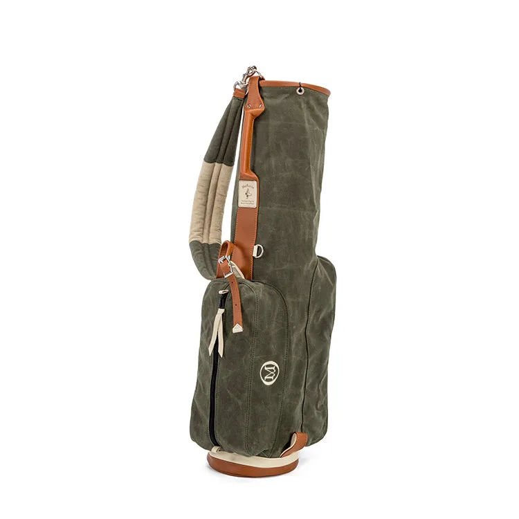 Waxed Canvas Golf Bag- Old Macdonald