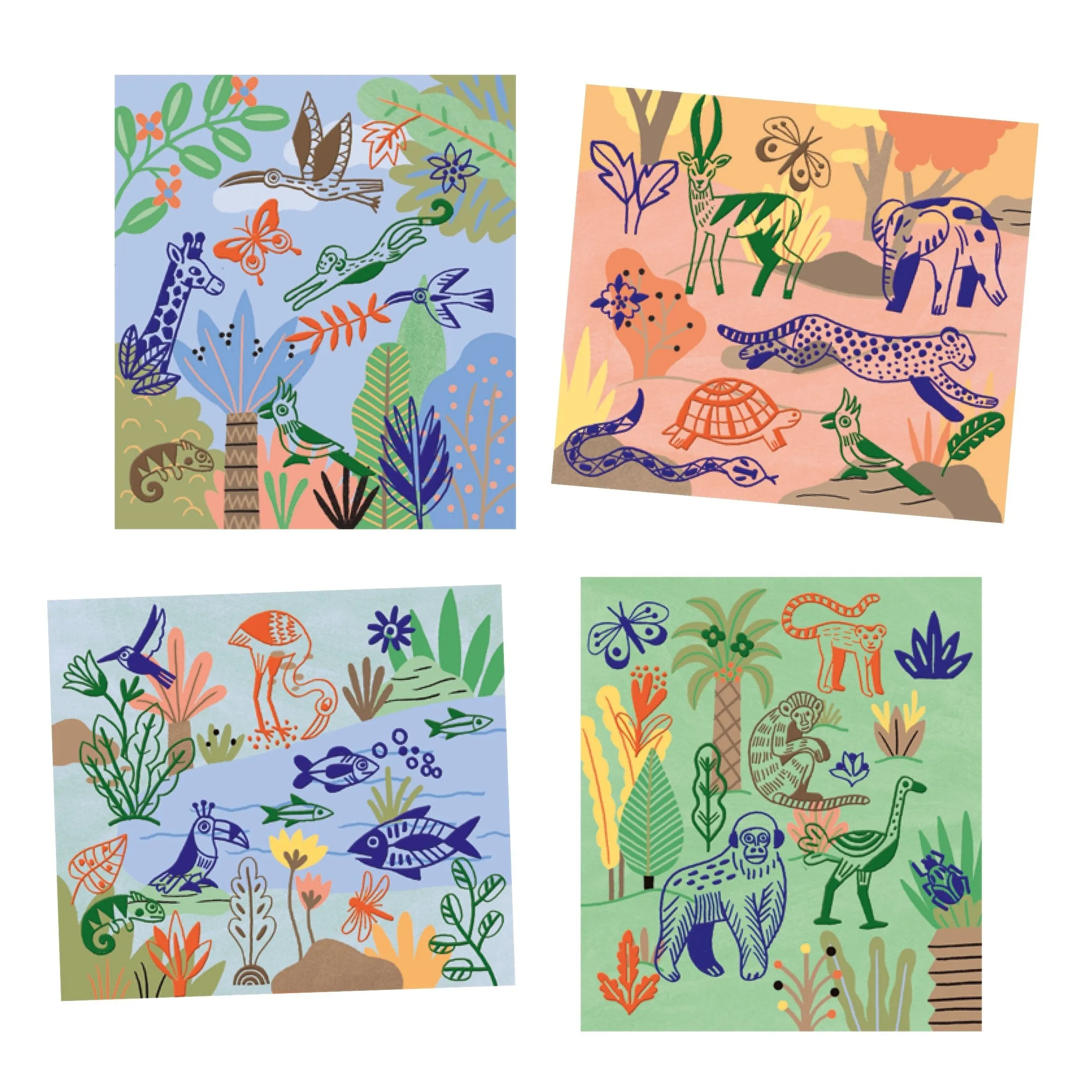 Wilderness Velvet Artistic Patch Activity Set