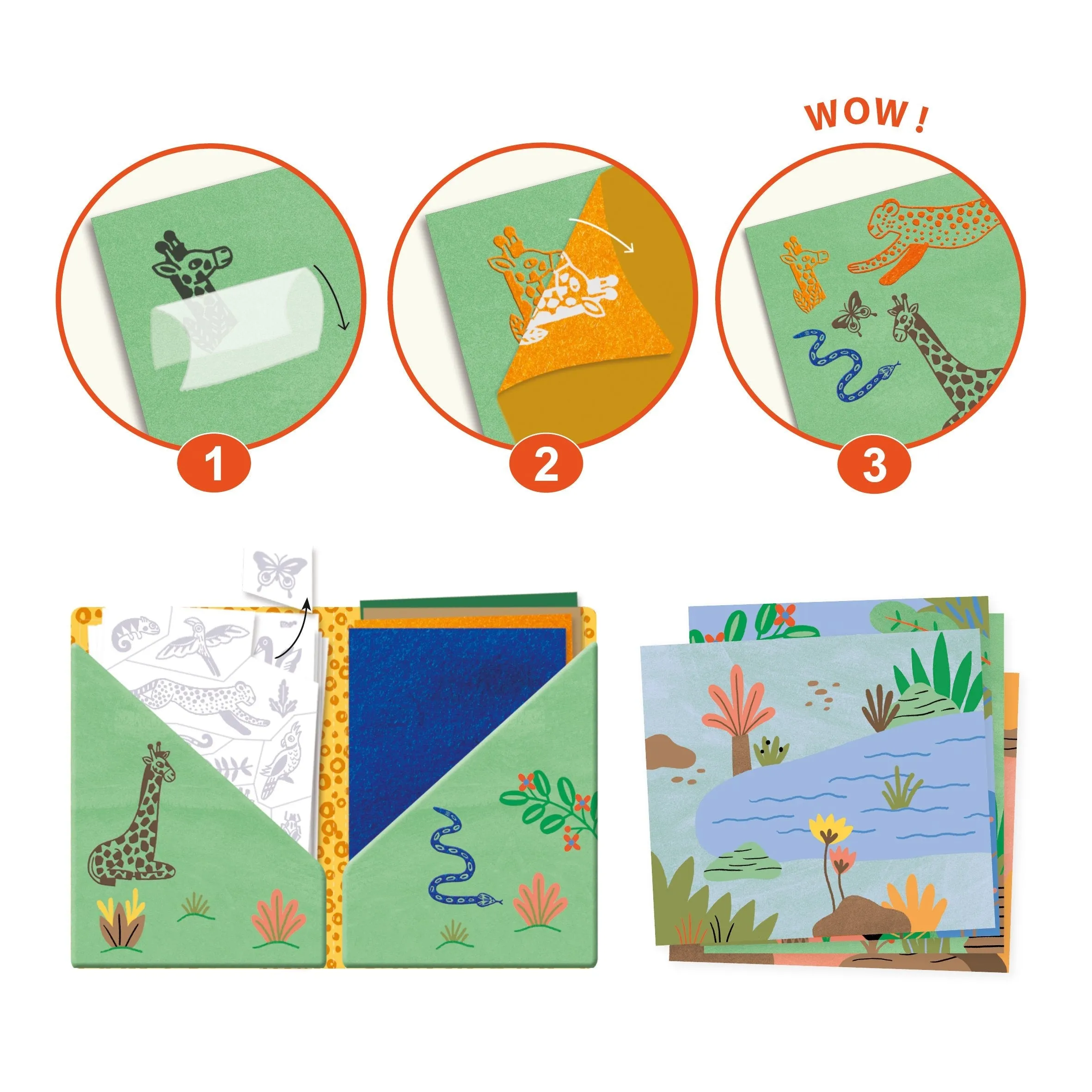 Wilderness Velvet Artistic Patch Activity Set