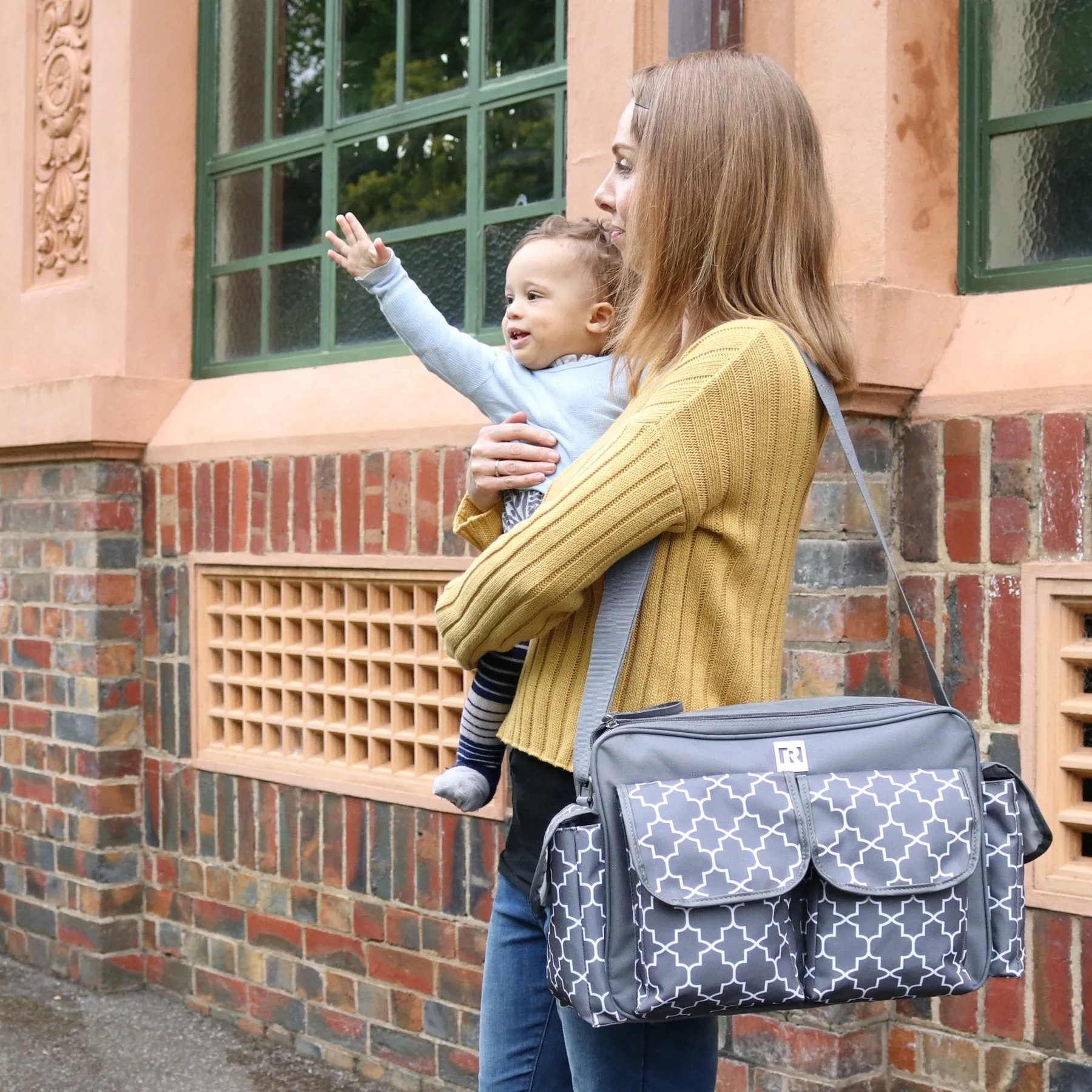 Willow Nursery Bag - Grey