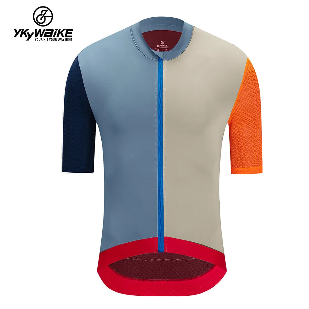 YKYW 2024 Men's New Cycling Jersey Moisture Wicking Quick Dry Multiple Color Combinations Colorblocking 2