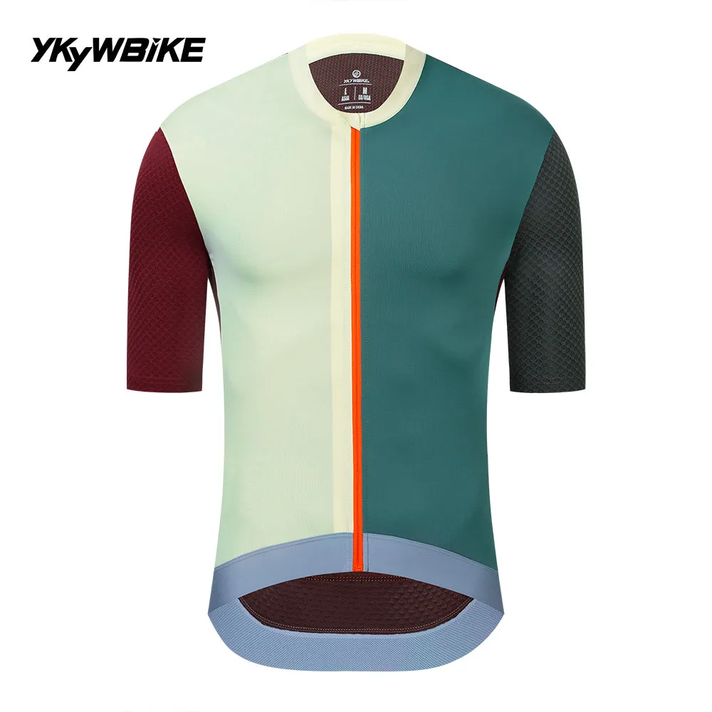 YKYW 2024 Men's New Cycling Jersey Moisture Wicking Quick Dry Multiple Color Combinations Colorblocking 2