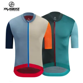 YKYW 2024 Men's New Cycling Jersey Moisture Wicking Quick Dry Multiple Color Combinations Colorblocking 2