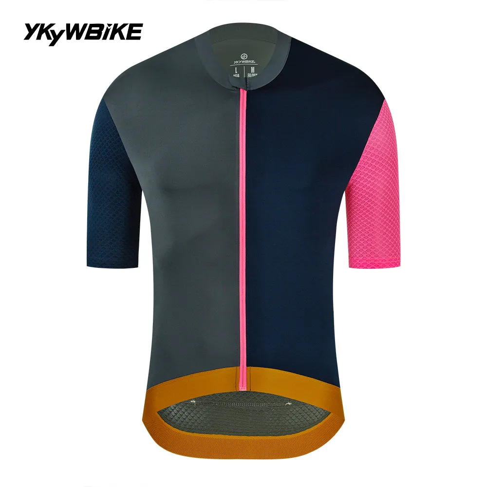 YKYW 2024 Men's New Cycling Jersey Moisture Wicking Quick Dry Multiple Color Combinations Colorblocking 2