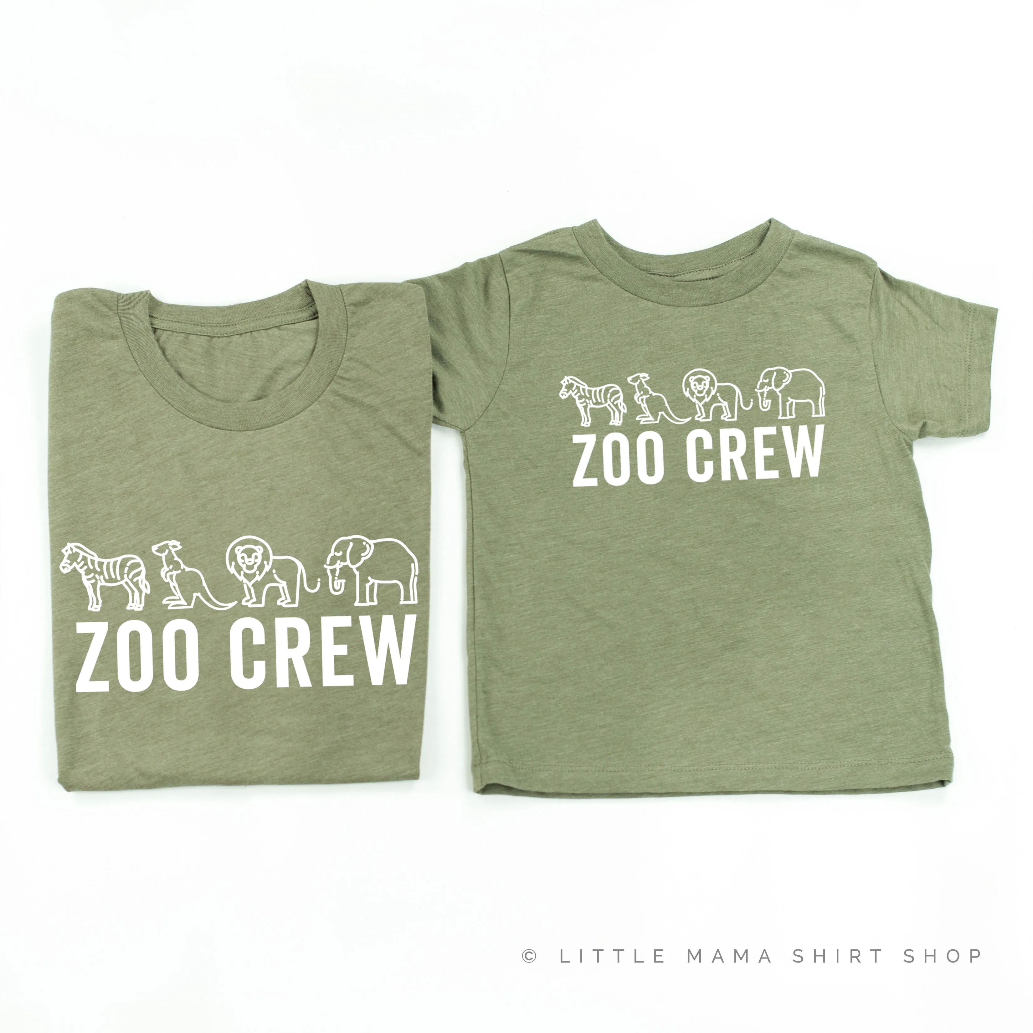 ZOO CREW - Set of 2 Matching Shirts