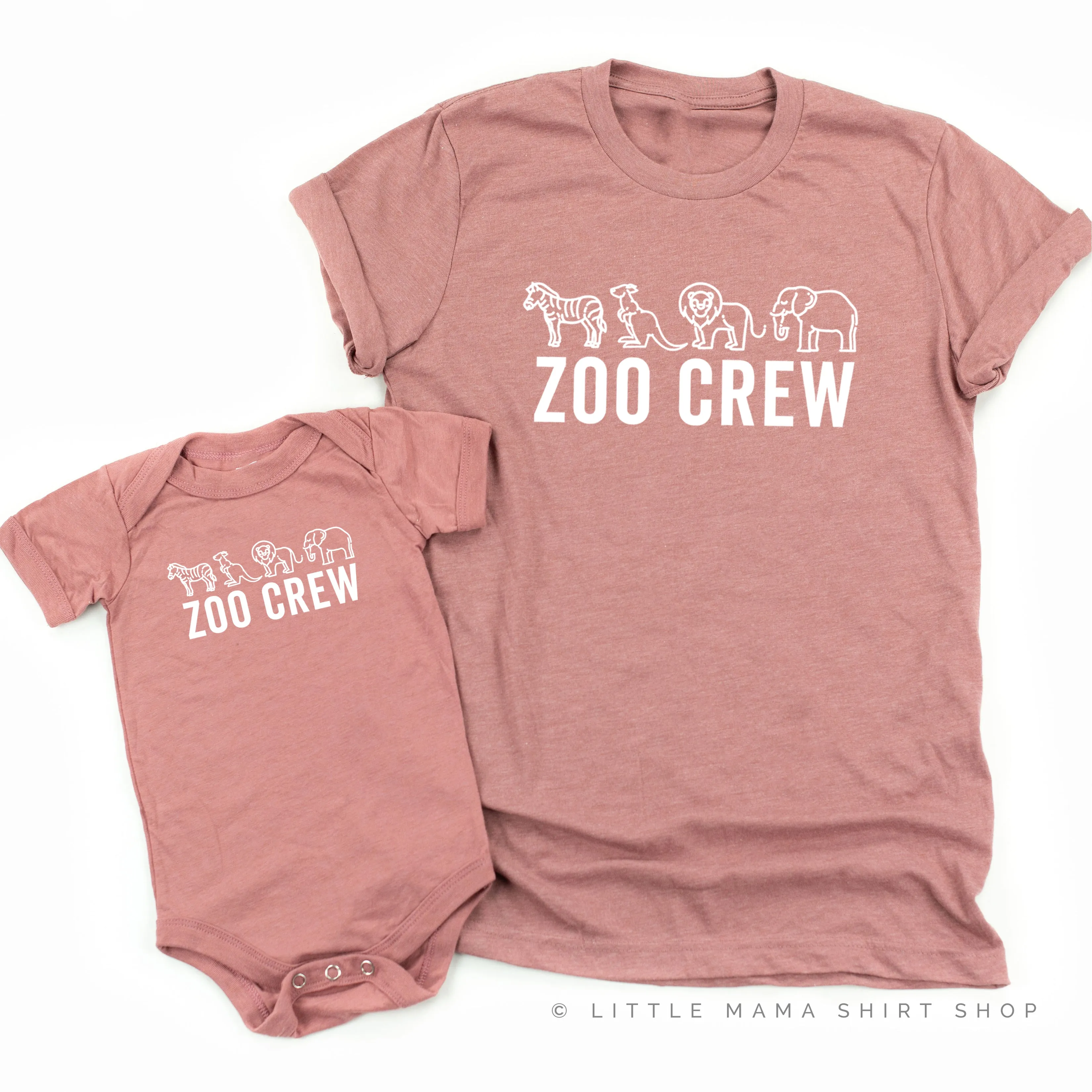 ZOO CREW - Set of 2 Matching Shirts