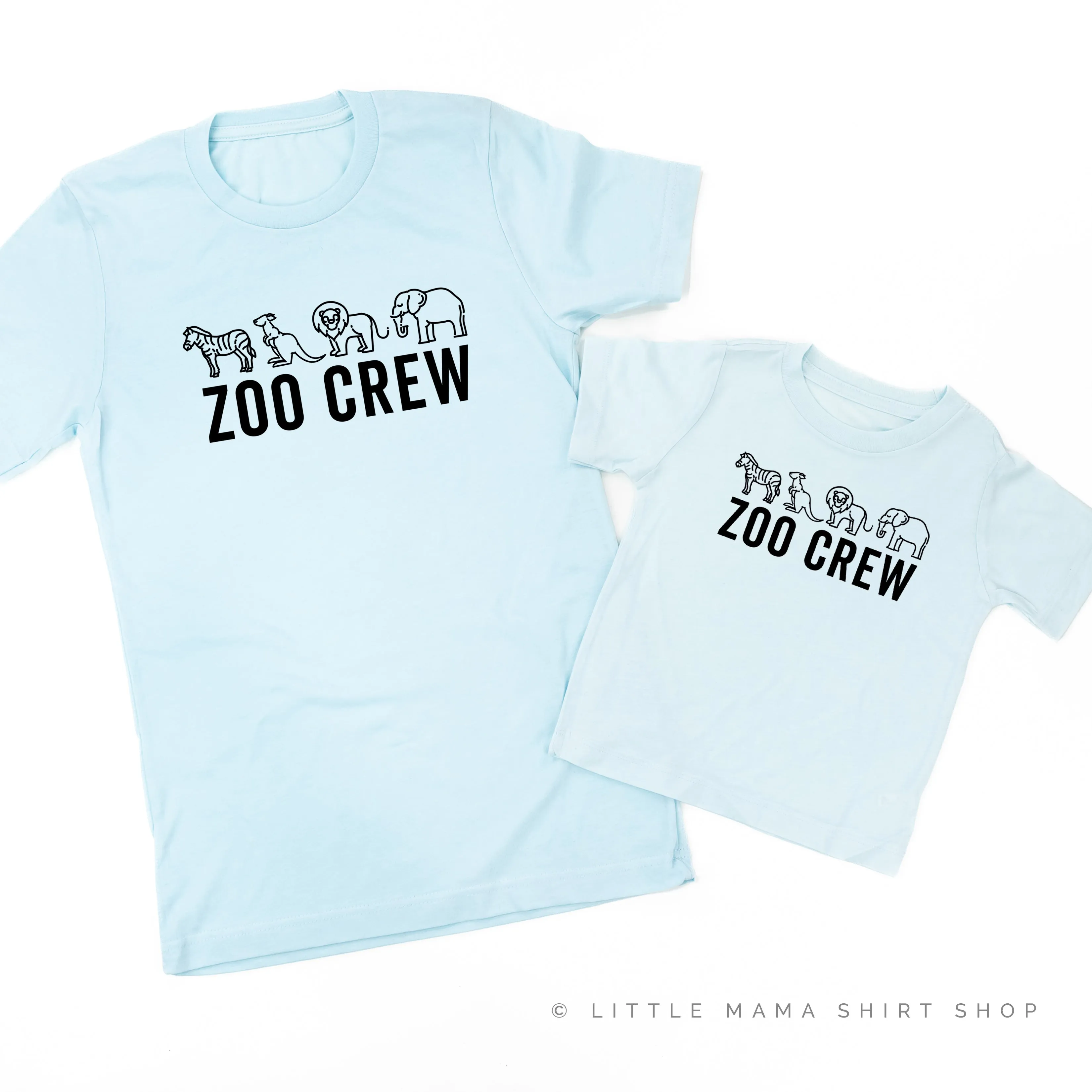 ZOO CREW - Set of 2 Matching Shirts