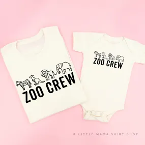 ZOO CREW - Set of 2 Matching Shirts