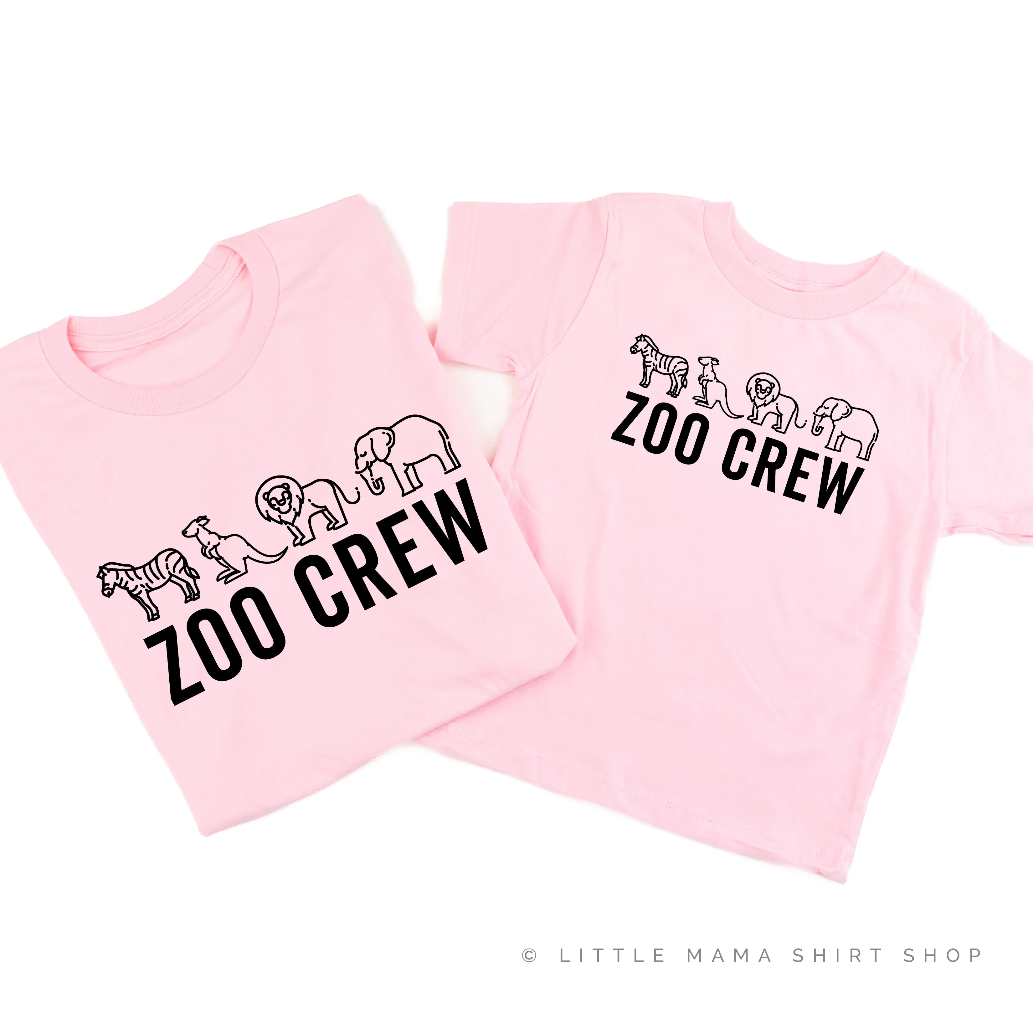 ZOO CREW - Set of 2 Matching Shirts